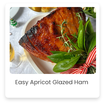 Easy Apricot Glazed Ham