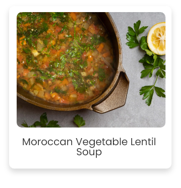 Moroccan Vegetable Lentil Soup